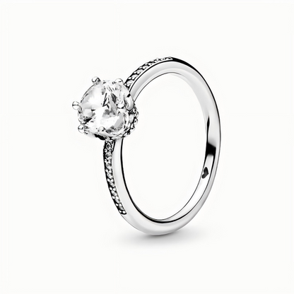 Pandora Sparkling Crown Solitaire Ring